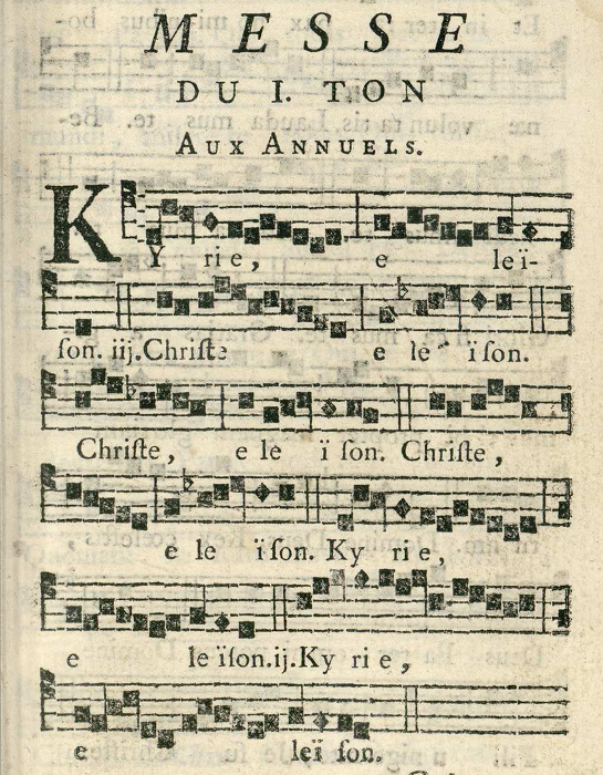 Hardouin - Messe du 1er ton (1762)