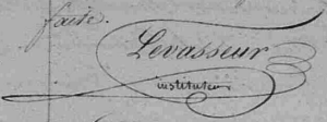 signature Levasseur